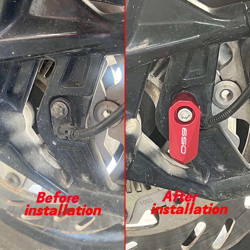 Motorcycle Front Wheel DecorativeABS Sensor Guard Cap For Kawasaki Z650 Z500 SE Ninja 650 500 Ninja400 Z400
