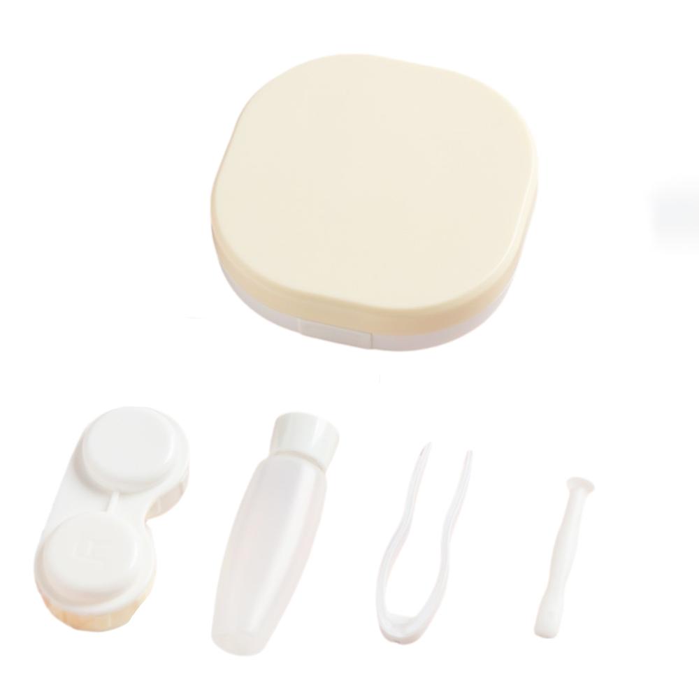 Mini Contact Lens Container Box Macaron Color Eyes Tool Kit Contact Lens Case  Daily Organizer