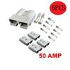 Quick and Safe Charging with 50 AMP 6AWG 1224V DC Power Tool Connectors Pack