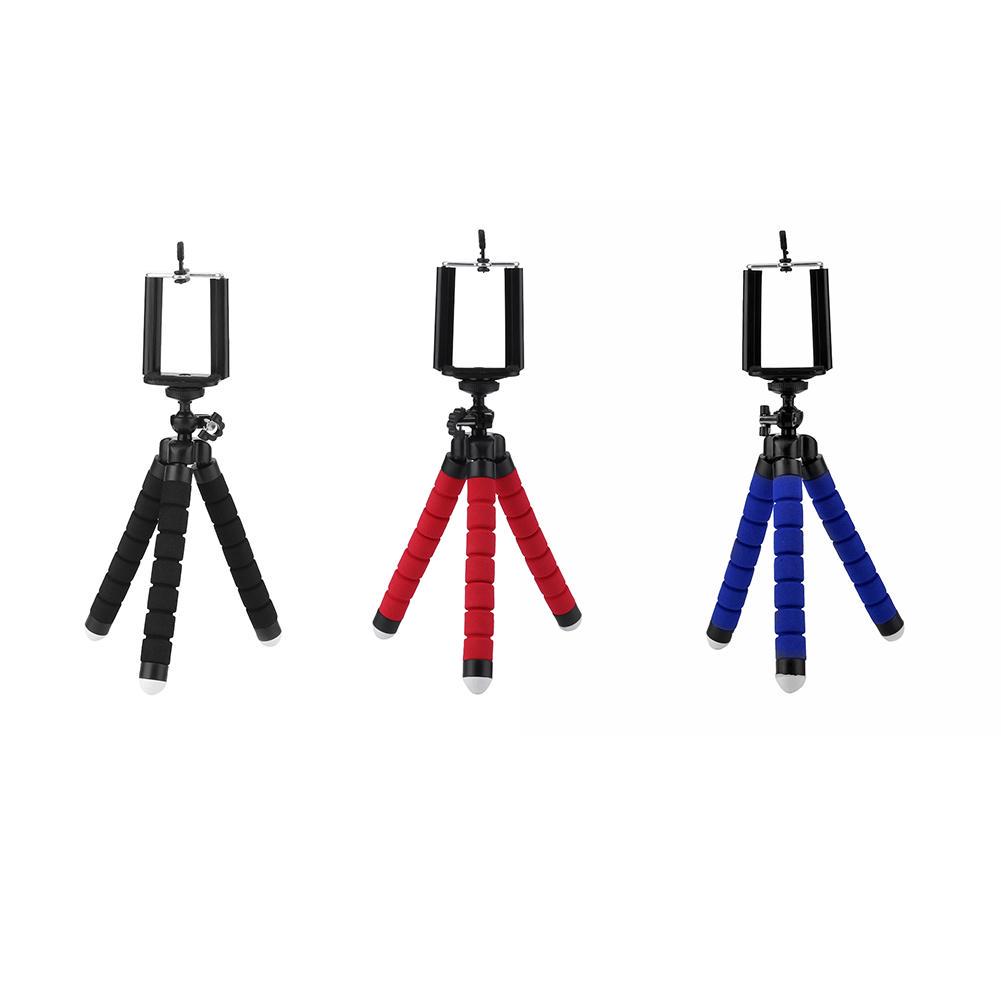 

Гибкие Осьминог телефон штатив кронштейн монопод держатель с зажимом телефона