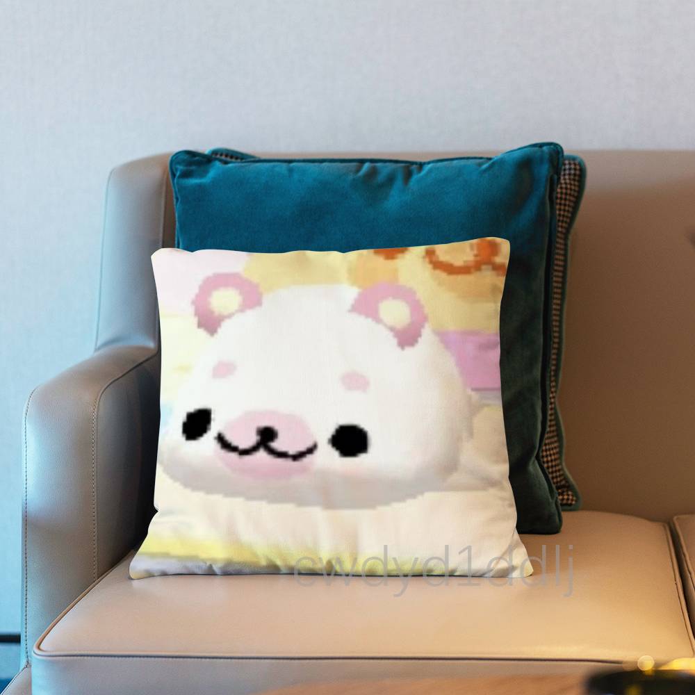 CUTE MMamegoma Seal Meme Pillowcases Cute Funny Pillow Case For Wedding Party Home Decor Comfy Pillow Cover
