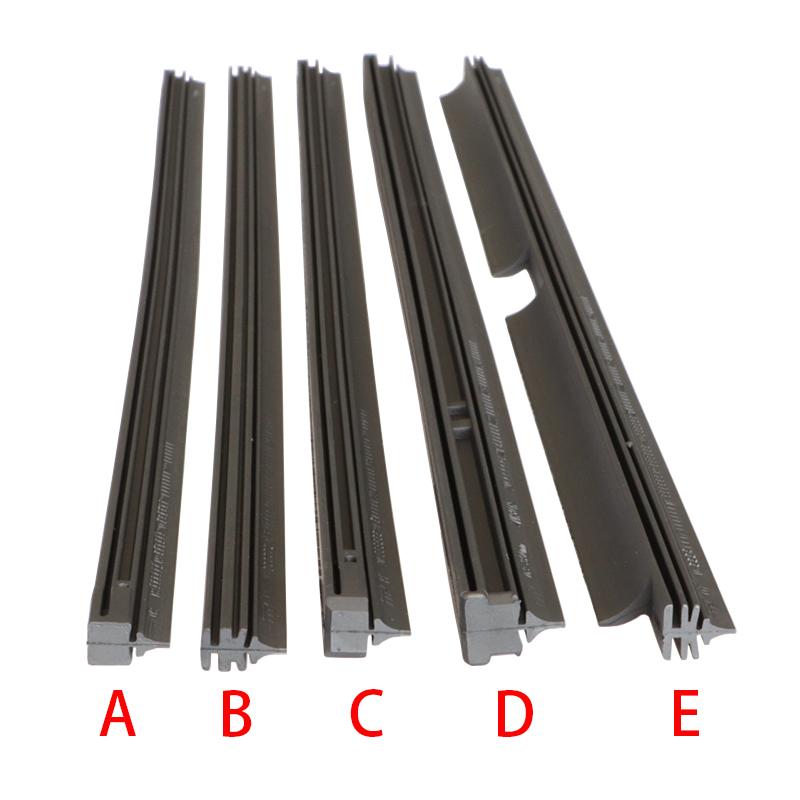 1x Wiper Blade Rubber Strip For Mazda Wipers Refill Accessories