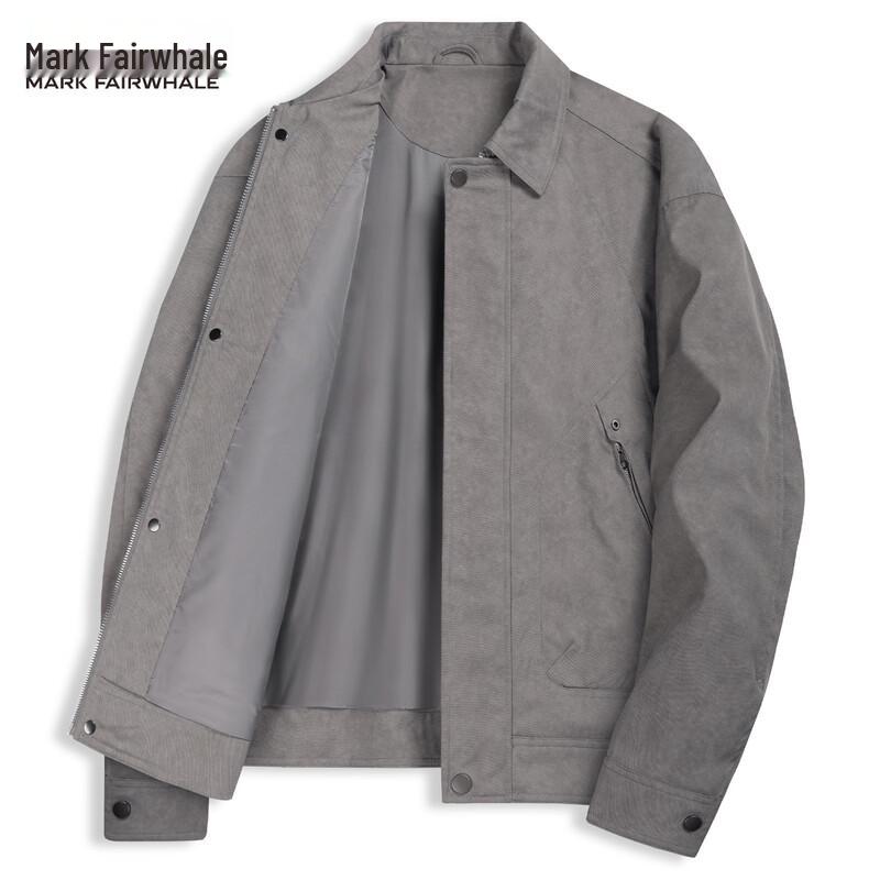 Mark Fairwhale Men's Windproof Lapel Jacket