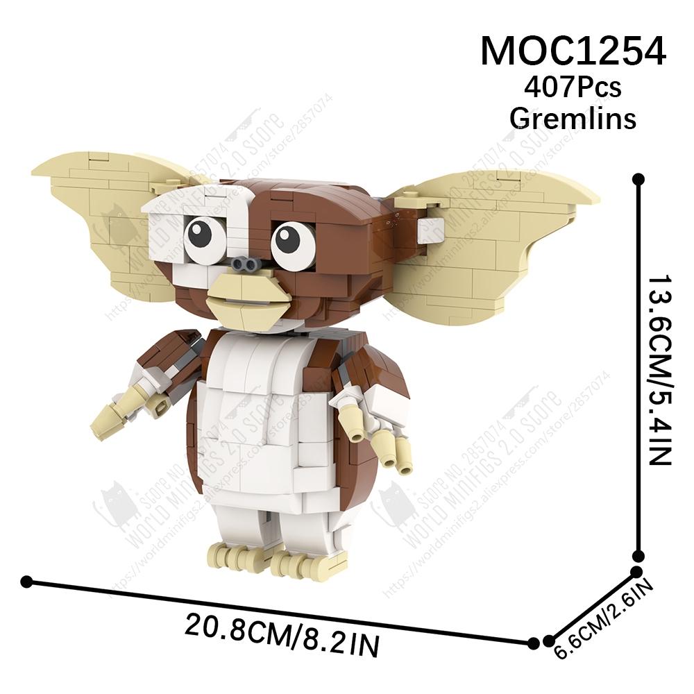 

Серия фильмов ужасов DIY Персонажи Строительные блоки Креативный пазл Киллер Гремлины Пеннивайз Билл Модель MOC Кирпичики Игрушки для детей