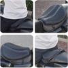 Motorbike Seat Cover Motorcycle Seat Cover Air Pad Motorcycle Air Seat Cushion Cover Pressure Relief Protector for Cruiser Sport Touring Saddles(Set