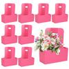 5/10pcs Kraft Paper Flower Bouquet Bags Portable Drink Coffee Take Out Holders Wedding Birthday Party Christmas Gift Packing Box
