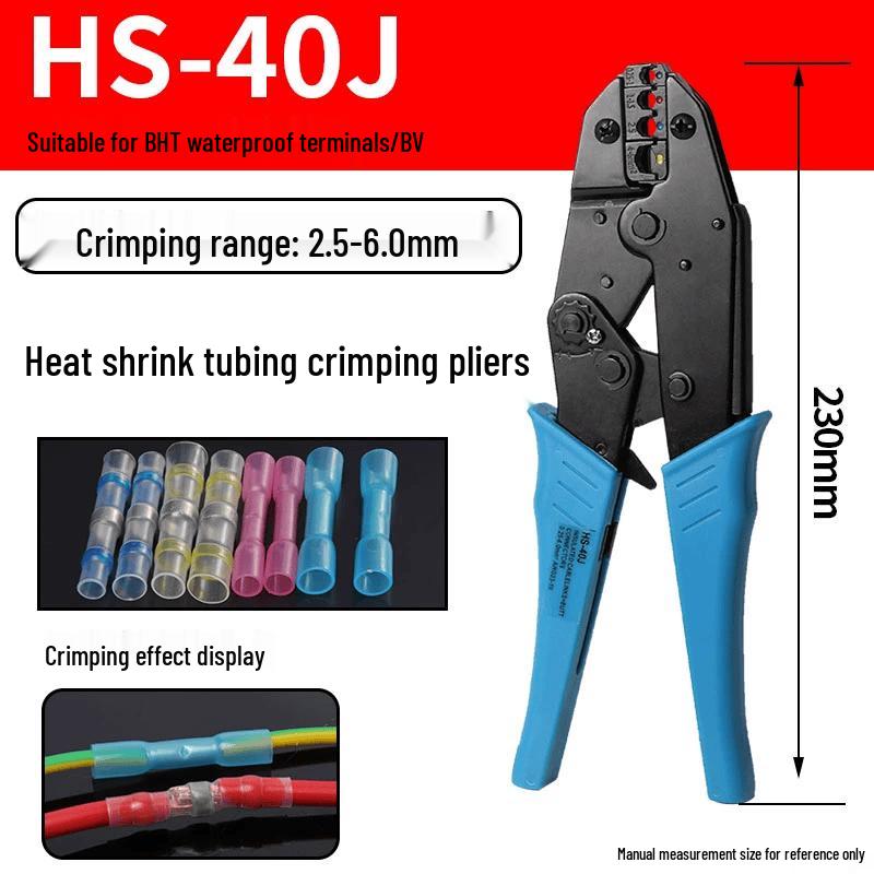 Heat Shrink Wire Connector Crimping Pliers