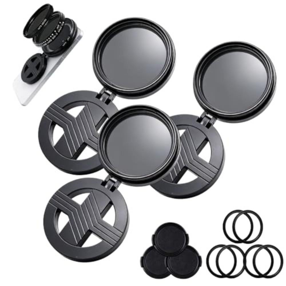 52mm 67mm Magnetic ND Filter Adjustable ND2-400 Phone ND Filter Kit Camera Lens Clip For Vlog