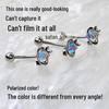 Satan's Moonstone Flash Curved Eyebrow, Lip, and Cartilage Piercing