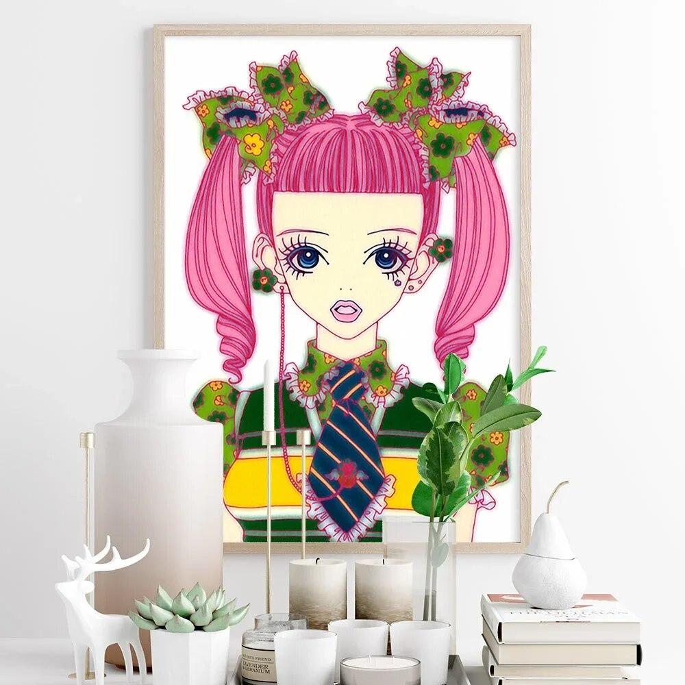 Paradise Kiss Japanese Anime Print Art Poster Cartoon Manga Canvas Painting Modern Wall Picture Decor