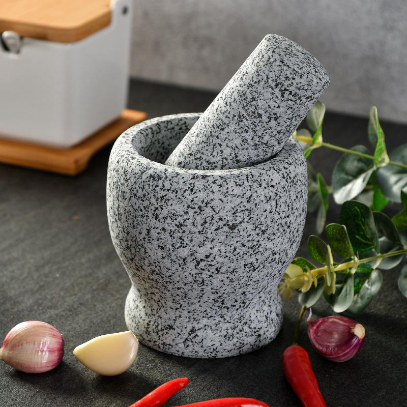 Stone Garlic Grinder and Masher for Home Use