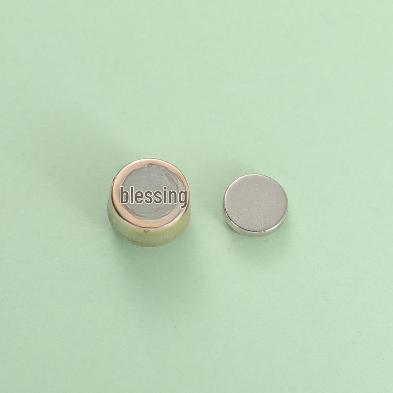 

Concealed Adjustable Magnetic Button with Mother-of-Pearl Finish