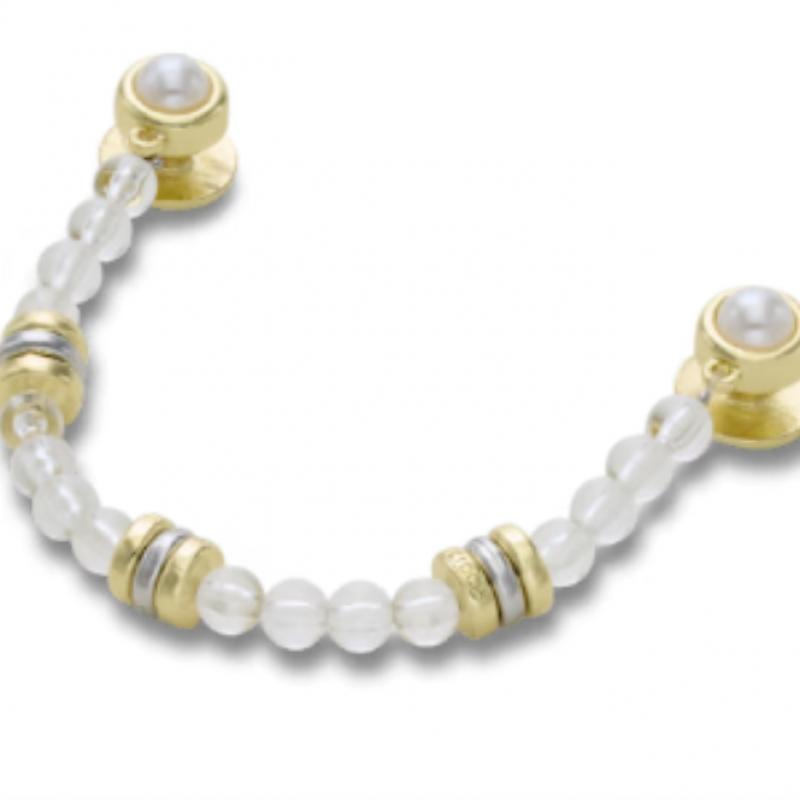 Crocs Gold Transparent Beads Chain Jibbitz Pack 10017450