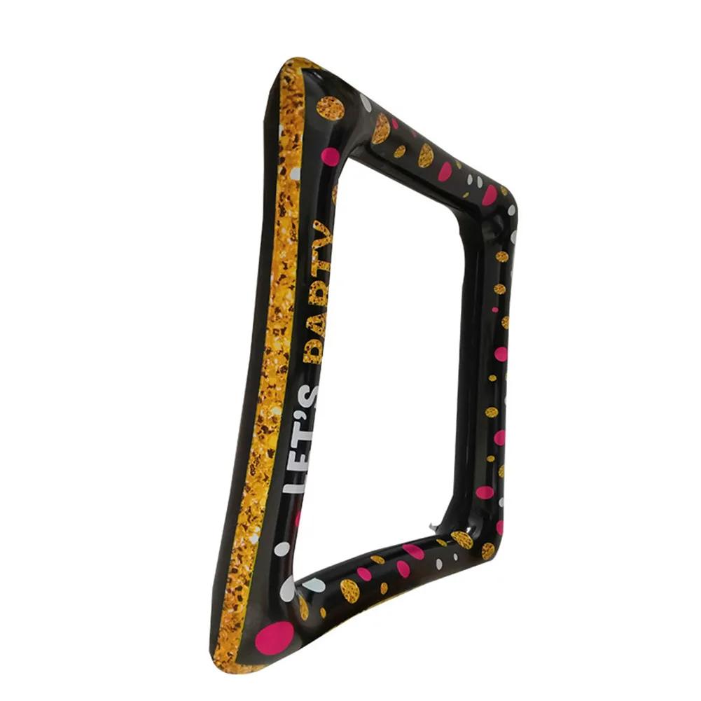 Decoration Picture Frame Large Size Selfie Picture Frame PVC Inflatable Frame Photo Booth Props for Birthday Baby Shower Wedding