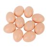 10/20PCS Plastic Fake Egg Easter Hens Hatch Nest Eggs DIY Painting Craft Kids Educational Toy Gift 2024 Spring Home Decoration