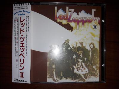 CD LED ZEPPELIN - Led Zeppelin II 20P22024 Atlantic, EastW 1989 Japan Rock Used