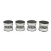 4Pcs Spring Speaker Spikes Isolation Stand Aluminum Alloy Spring Speaker Shock Absorber Feet for