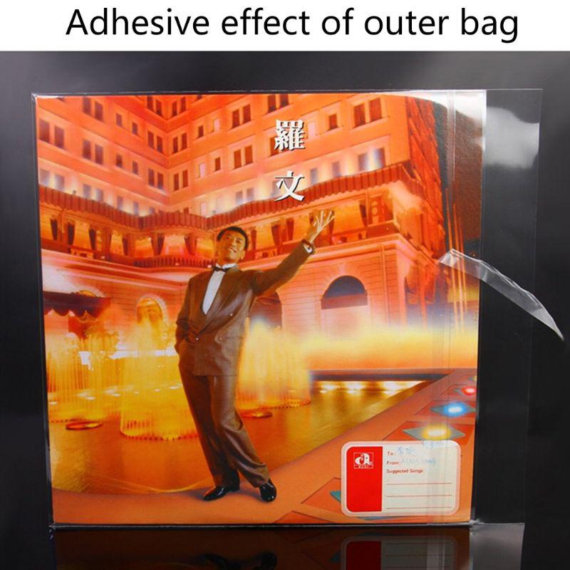 Protective Storage Inner Bags for Turntable for Lp Vinyl Records CD Turntable for Lp Vinyl Record Proper for Protect