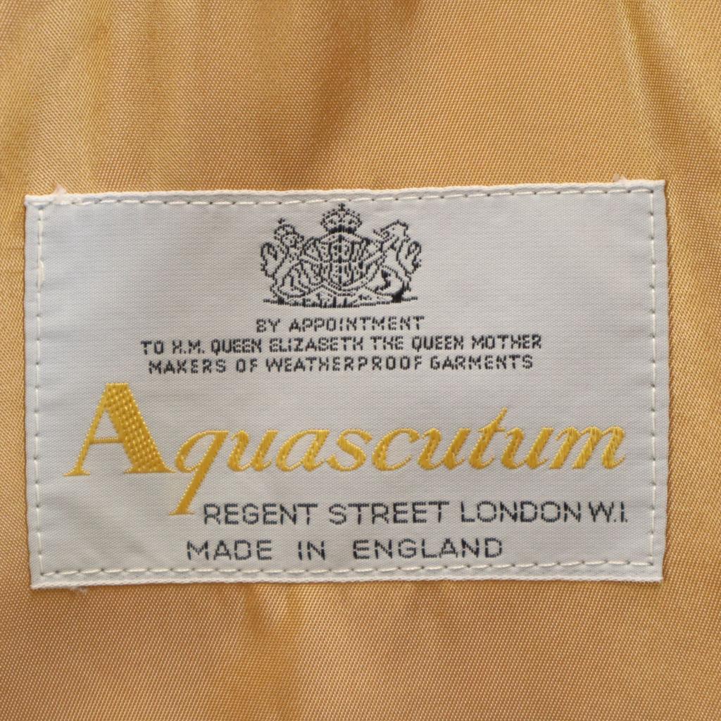 Aquascutum 70s 80s Vintage made in England Stainless collar coat Women Used
