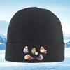 New Cute Birds Play Ball Sing Men Women Unisex Knitted Hat Beanie Outdoor Cycling Hiking