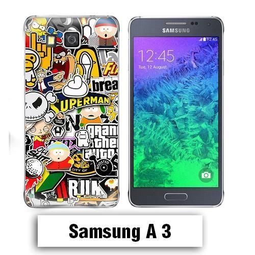 Coque Samsung A3 2017 South Park Superman comics