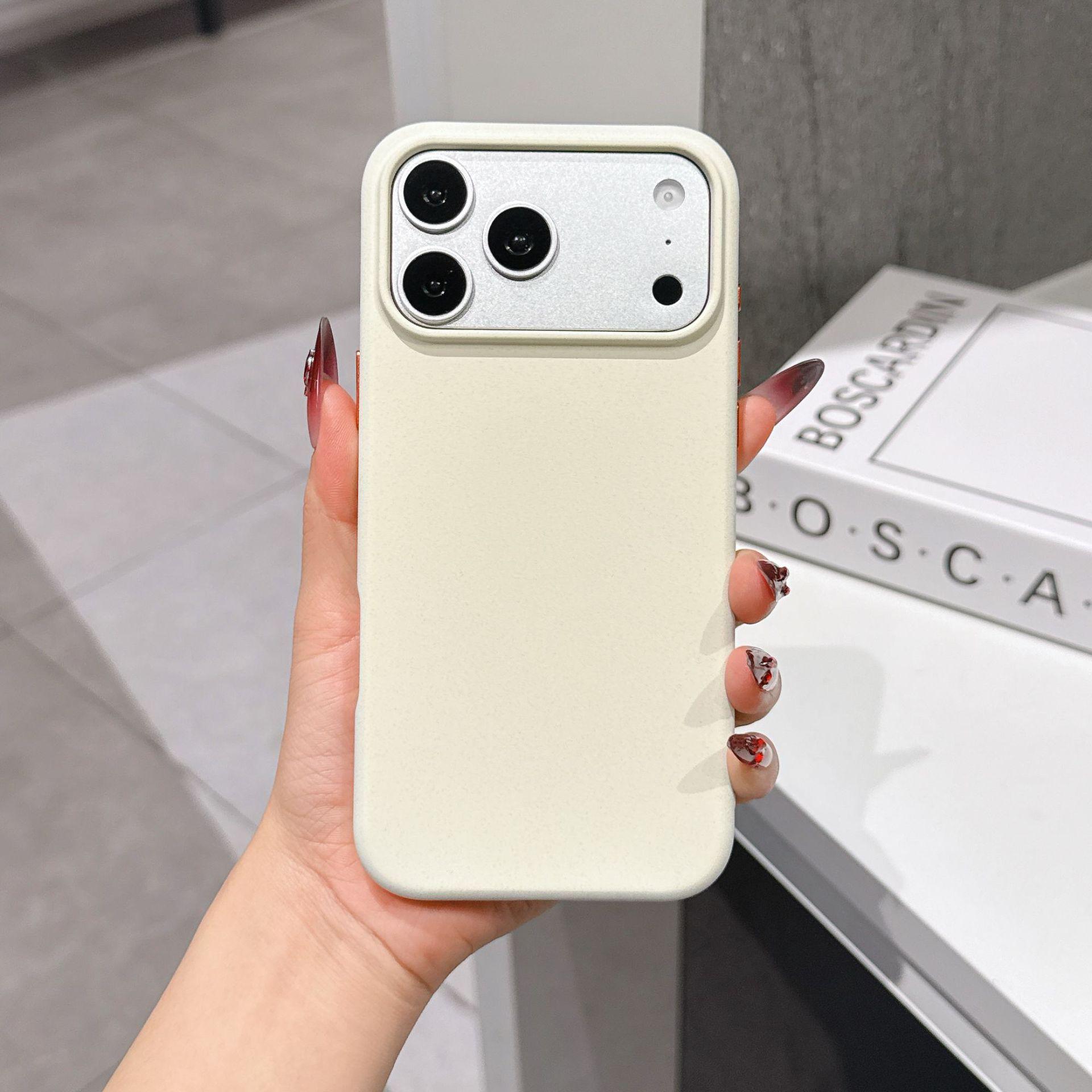 

Apple 17 Pro Max Sandstone Magnetic Case - iPhone 17 Pro Full Button Protection, 16 Pro Protective Cover 17Pro Max