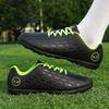 32-45 Fußballschuhe Herren Leder Outdoor Outdoor Rasen Fußballschuhe Damen Große Größe Kinder Fußballschuhe