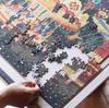 Jigsaw Puzzle Felt Board - 1000-Piece Foldable, Thickened, Handmade Mat