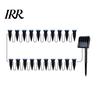 Decorative Solar Outdoor Lights 15 Pcs Mini Ground LED Flat Landscape Lighting Waterproof Small Walkway Garden with Auto On/Off for Pathway Yard