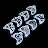 20Pcs Reusable Face Painting Stencils - Durable Pet Plastic, Washable & Reusable With Assorted Floral, Spiderweb, Heart Designs