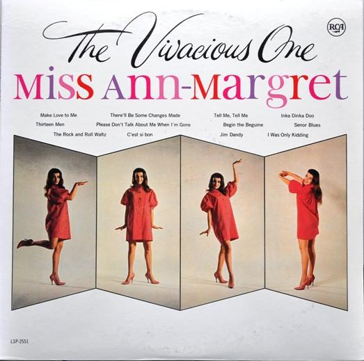 

LP Record MISS ANN MARGRET - Vivacious One LSP2551 RCA 1985 US Jazz Used