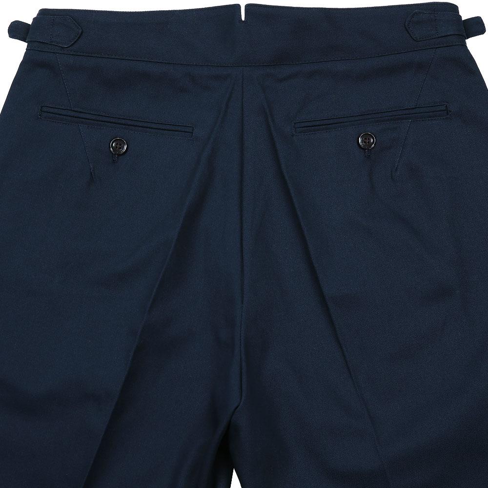 Solti Reve Cotton Washed Trousers (Navy)