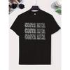 Men's T-Shirt - "Football is Everything" Soccer Print Short Sleeve Round Neck Casual Wear, Breathable Summer Top for Training, Everyday