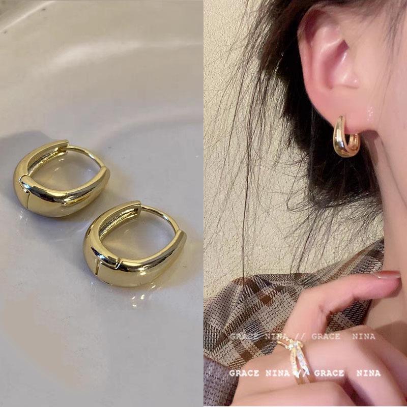 

Трендовые женские роскошные блестящие серьги-кольца 2024 - Нишевый дизайн