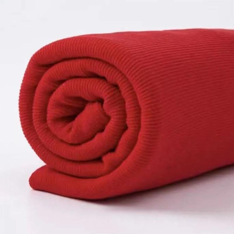 20x120cm High Stretch Baseball Clothes Knitted Rib Cuff Stretchy Fabric DIY Cuff Solid Uniforms 1PC