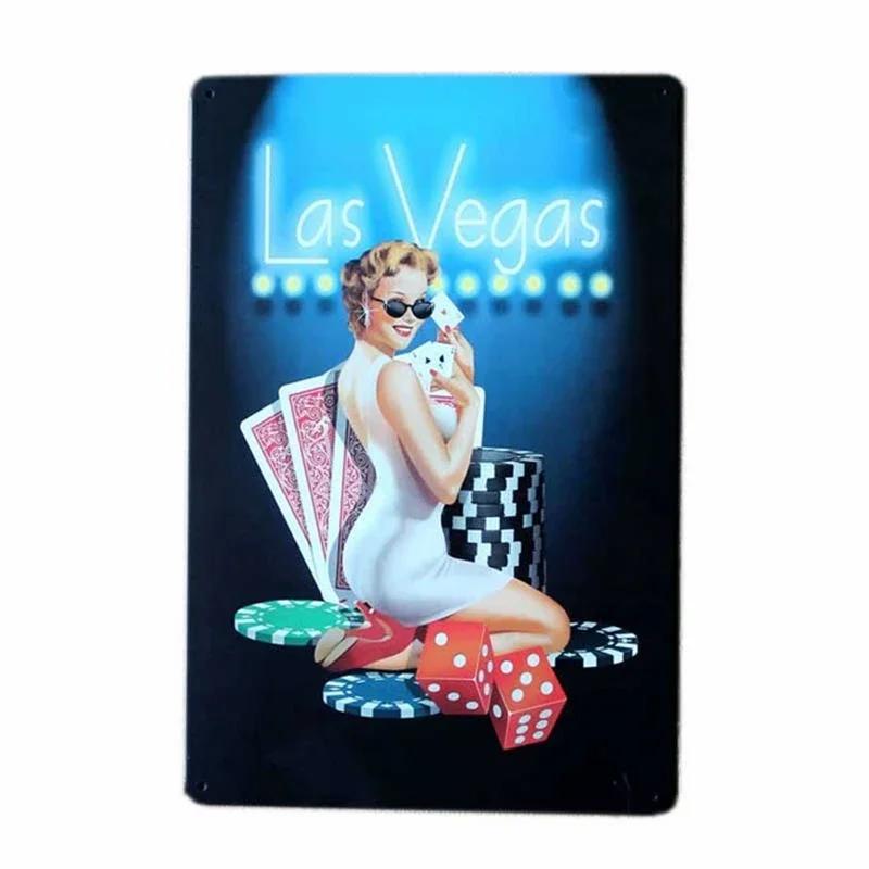 Sexy Girls Europe Beauties Poster Metal Iron Sign Art Paintings Bar Pub Garage Home Decoration Retro Tin Sign Craft Plate Plaque