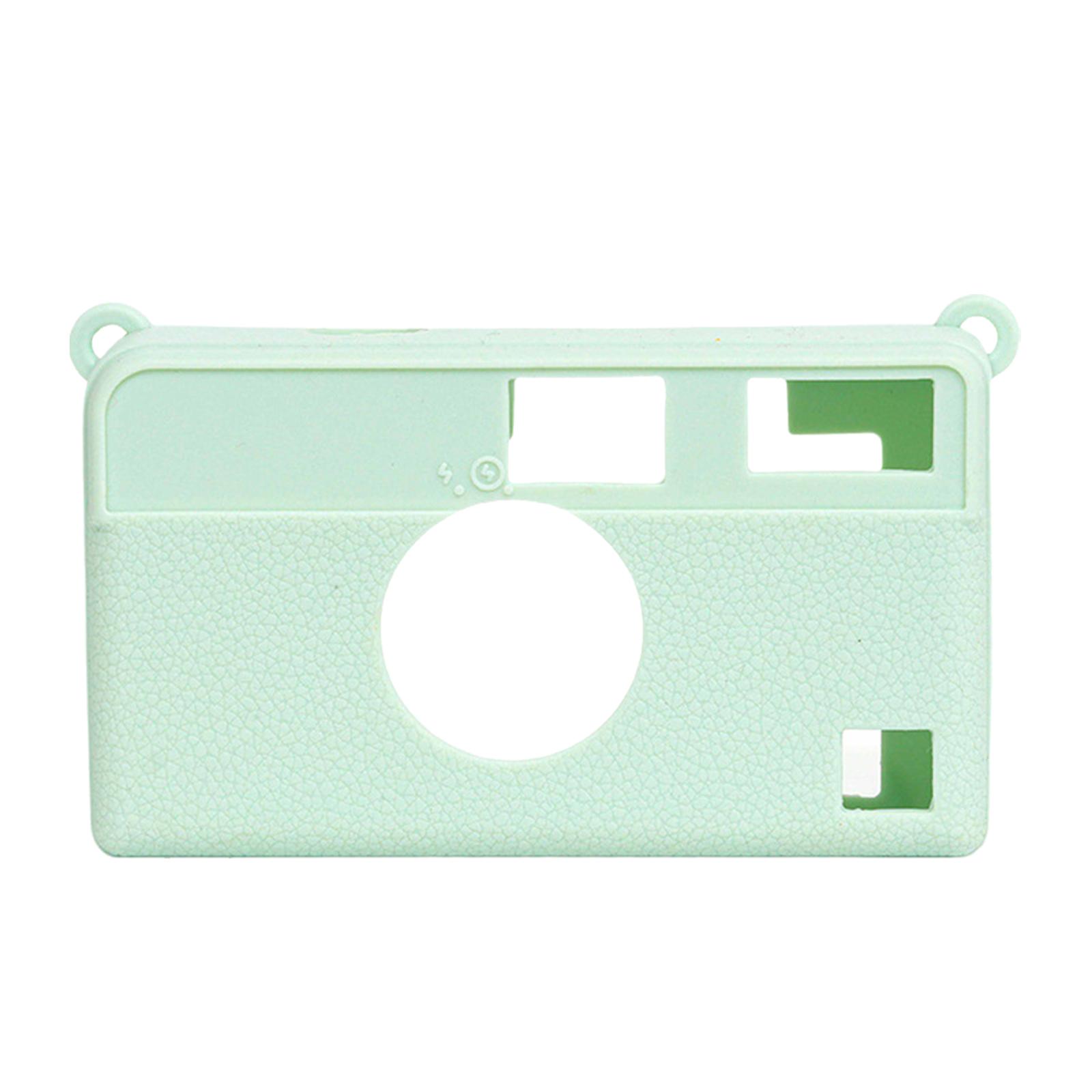 

Защитный силиконовый чехол, совместимый с пленочными фотоаппаратами KODAK EKTAR H35, прочный корпус, идеально подходит для путешествий и повседневного использования зелёный