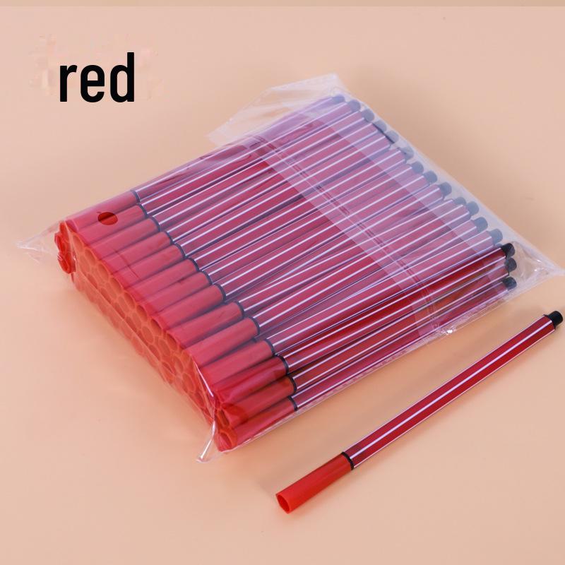 Watercolor Brush Pen Set: 6 Colors for Students & Kids Art Projects