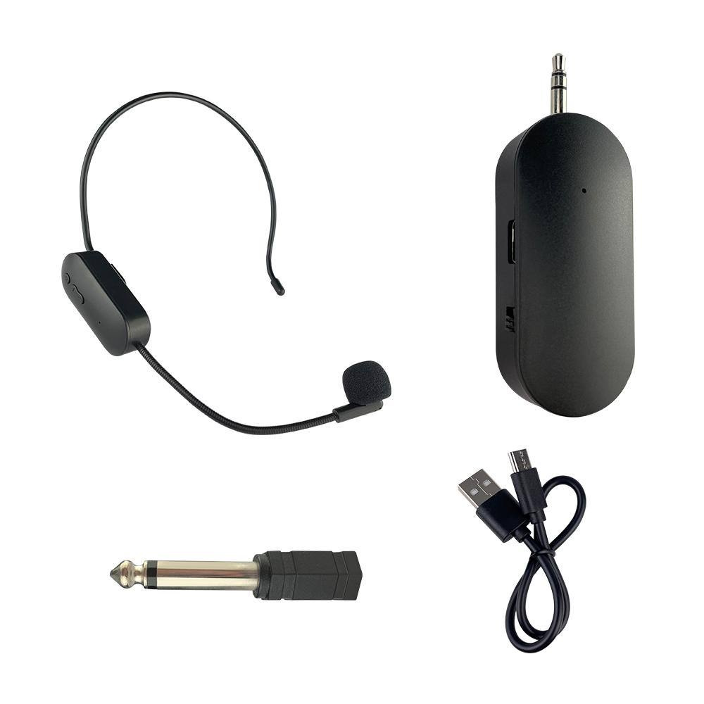 Professional Omni-directional Wireless Microphone Sans Fil with 2.4g Receiver Noise Cancelling Headset for Teacher Use