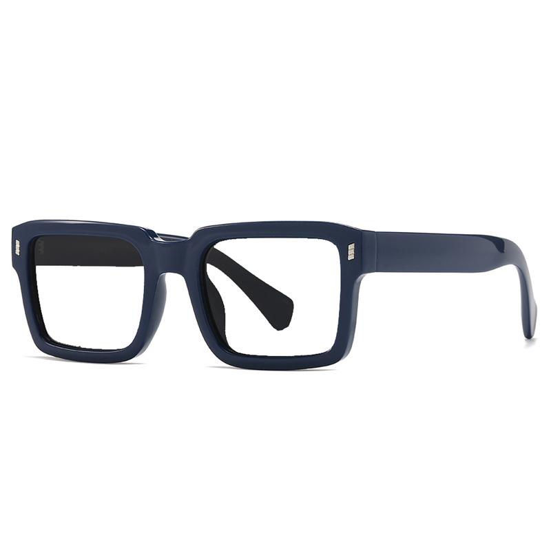 Men's Women's Fashion Square Myopia Hyperopia Glasses Photochromic Optics Prescription Glasses Anti Blue Light Filter Glasses