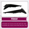 XQSMWF Pair Front Bumper Cover Lower Trim Molding Lip Spoiler Grille, Compatible with Toyota Corolla SE XSE 2020 2021 2022 Replace# 5211302030