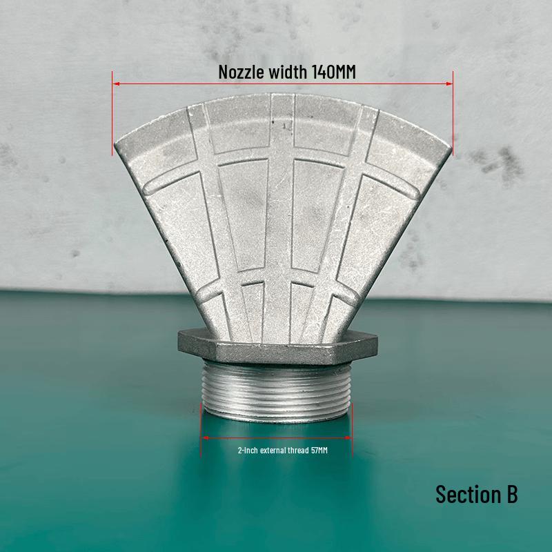 Qingwa Sprinkler Truck Fan-shaped Duckbill Nozzle