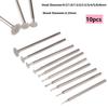 Ultra-Thin T Head Grinding Bit Diamond Shank Engraving Tools Workshop Equipment DRELD - Accessories Bone Carving