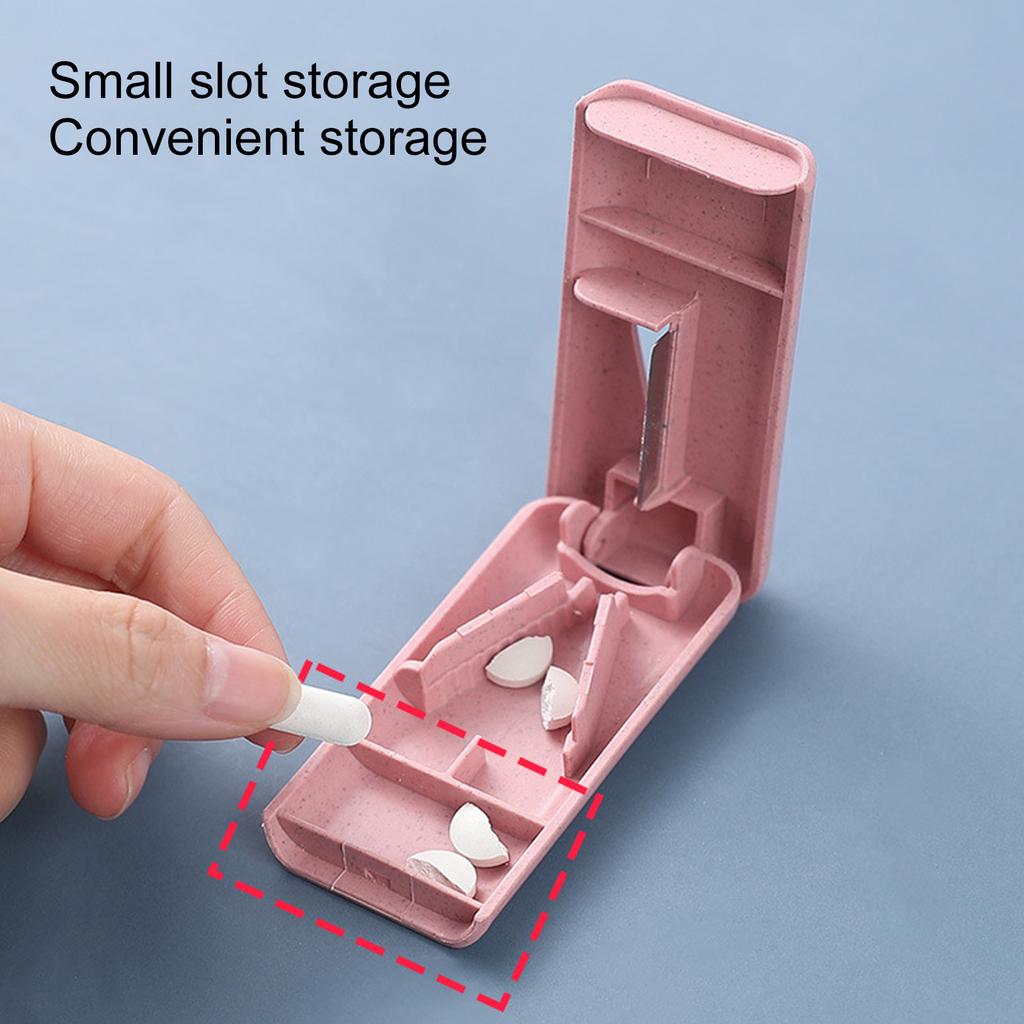 3pcs Portable Medicine Cutter Plastic Medicine Separation Tool for Children Elderly