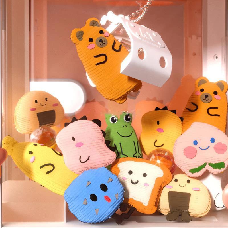 Doll Rabbit Machine Toy For Kids Mini Cartoon Claw Crane Machines With Light Music Children Toy Gifts Home Doll Grasping Machine