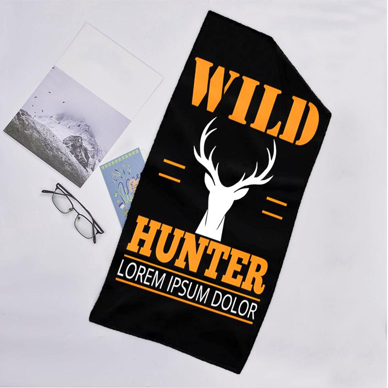 Hunter Fashion Beach Towel: Ideal for Summer Adventures Soft, Absorbent and Quick Drying Suitable for Swimming and Bathing