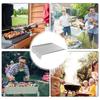 Hitzeschutzblech Edelstahl Grill Hitzeschutzblech Heavy Duty Flammenverteiler Schirm Ersatzteil für BBQ Outdoor & Garten