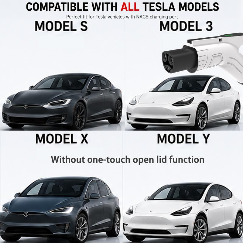 WUFEN 3.5KW 16A Portable Electric Vehicle EV Charger with 1M-5M Cable Tesla EVSE EU Plug NACS Charging for Electric Cars
