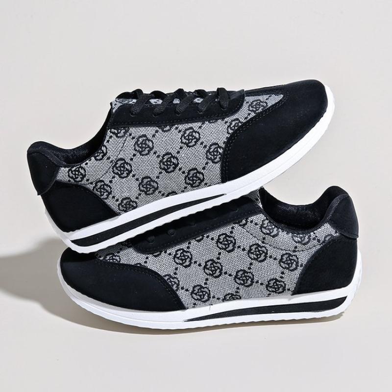 Herbst- und Winterschuhe für Damen, Damen-Sneaker, Weiße Sneaker, Low-Top mit runder Zehenpartie, Schnürschuhe, Freizeitschuhe