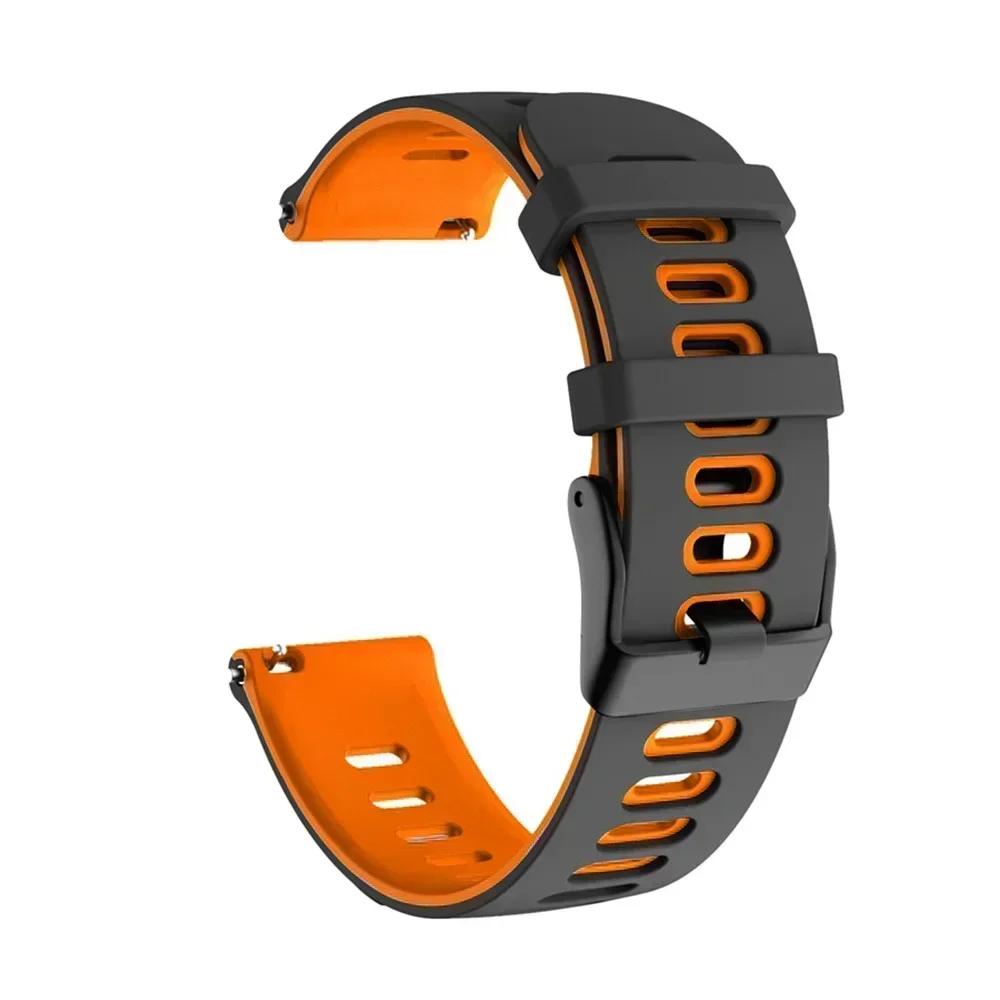 20 22mm Silicone Strap For Garmin Venu 3 Band Forerunner 265 255 Music Vivoactive 4 For Garmin Venu Sq 2 Plus Bracelet Universal